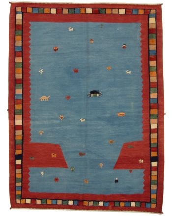 Tapis tissé à plat Kilim Qashqai