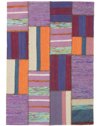 Tapis tissé à plat Kilim Patchwork