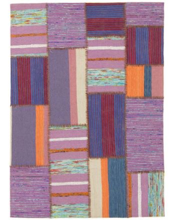 Tapis tissé à plat Kilim Patchwork