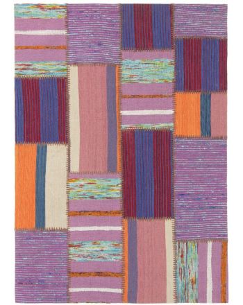 Tapis tissé à plat Kilim Patchwork