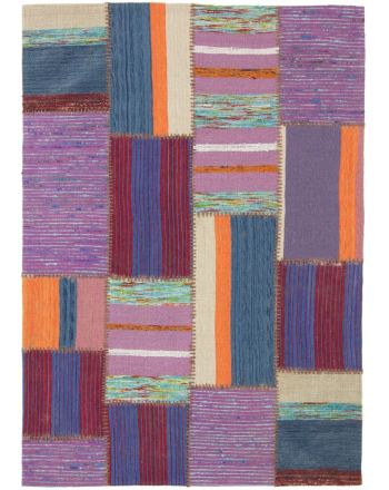 Tapis tissé à plat Kilim Patchwork