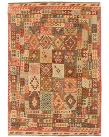 Tapis tissé à plat Kilim Afghan