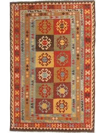 Tapis tissé à plat Kilim Afghan