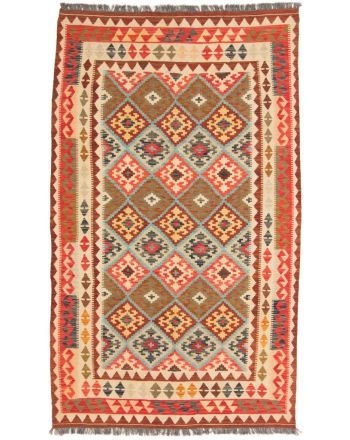 Tapis tissé à plat Kilim Afghan