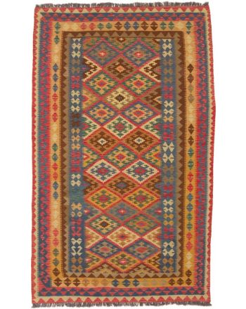 Tapis tissé à plat Kilim Afghan