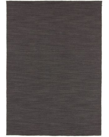 Tapis tissé à plat Kilim Loom Noir