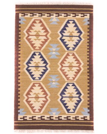 Tapis tissé à plat Kilim Afghan