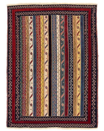 Tapis tissé à plat Kilim Qashqai