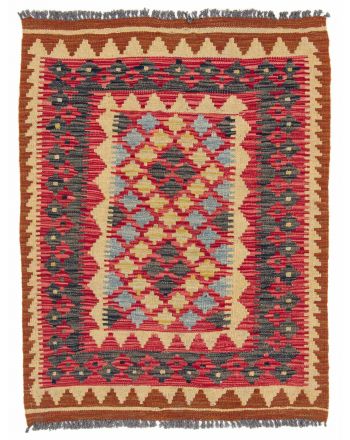 Tapis tissé à plat Kilim Afghan