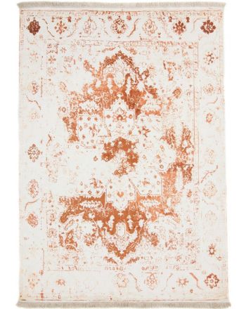 Tapis en viscose Visconti rare Orange