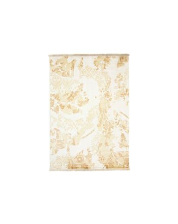 Tapis en viscose Visconti rare Beige Beige