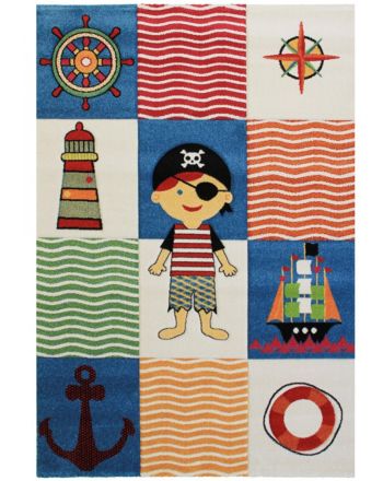 Tapis enfant Pirat Blanc
