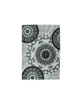 Tapis Mandala Gris