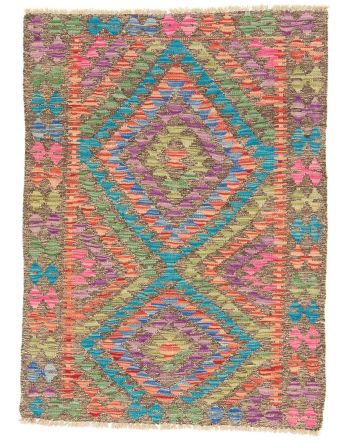 Tapis tissé à plat Kilim Afghan