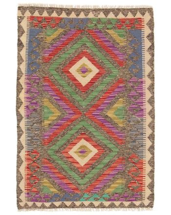 Tapis tissé à plat Kilim Afghan