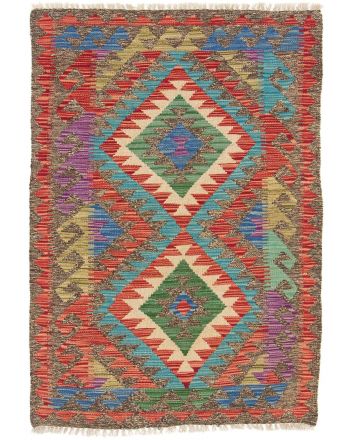 Tapis tissé à plat Kilim Afghan