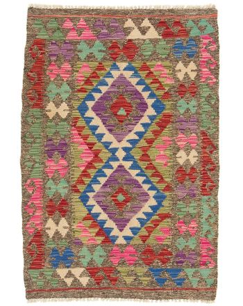 Tapis tissé à plat Kilim Afghan