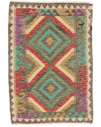 Tapis tissé à plat Kilim Afghan