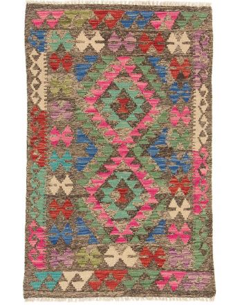 Tapis tissé à plat Kilim Afghan