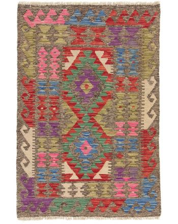 Tapis tissé à plat Kilim Afghan