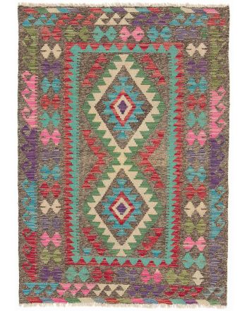 Tapis tissé à plat Kilim Afghan