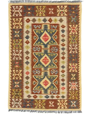 Tapis tissé à plat Kilim Afghan