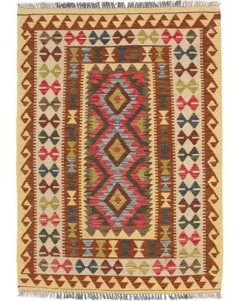 Tapis tissé à plat Kilim Afghan