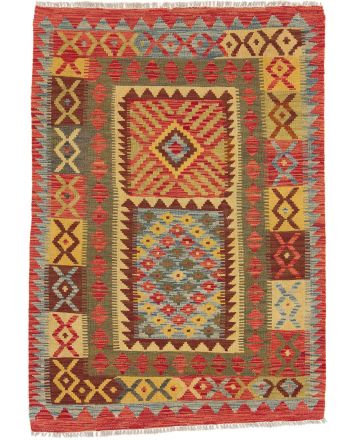 Tapis tissé à plat Kilim Afghan