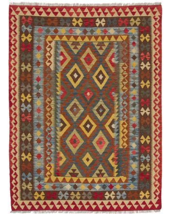 Tapis tissé à plat Kilim Afghan