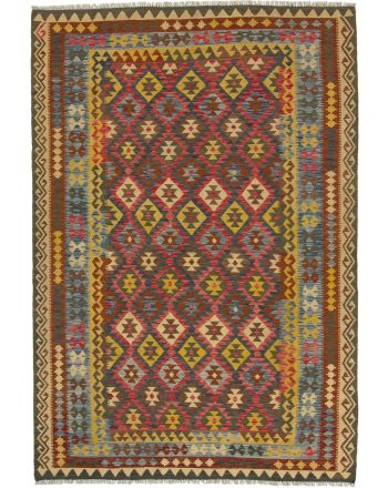 Tapis tissé à plat Kilim Afghan