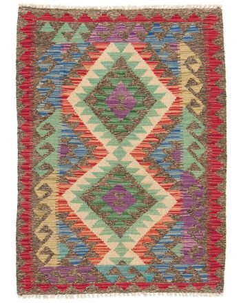 Tapis tissé à plat Kilim Afghan