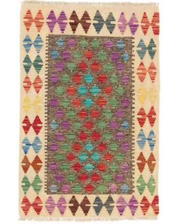 Tapis tissé à plat Kilim Afghan