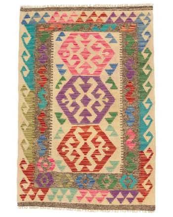 Tapis tissé à plat Kilim Afghan