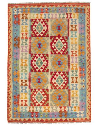 Tapis tissé à plat Kilim Afghan