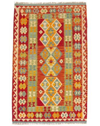 Tapis tissé à plat Kilim Afghan