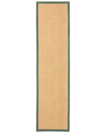 Tapis couloir Sisal Vert