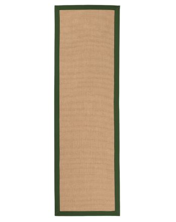 Tapis couloir Sisal Vert