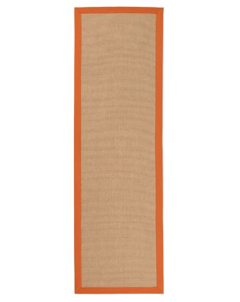 Tapis couloir Sisal Orange