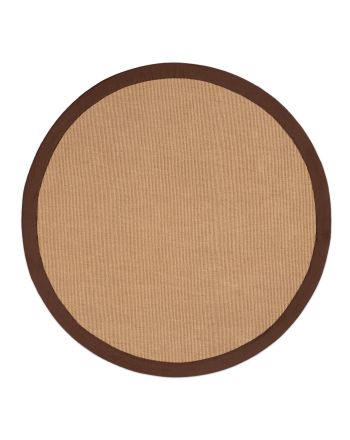 Tapis Sisal ronde Braun