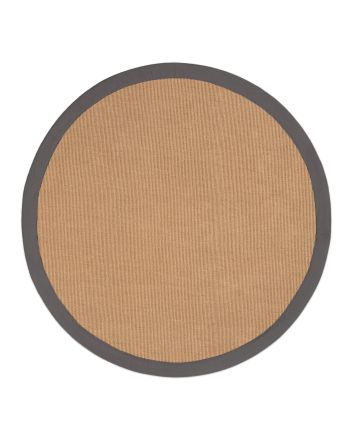Tapis Sisal ronde Grau