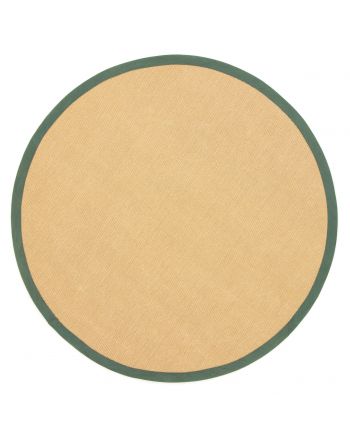 Tapis Sisal ronde Vert