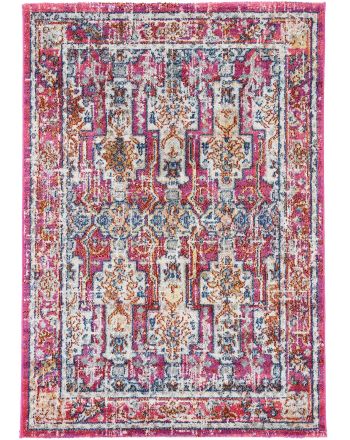 Tapis Aleyna Rouge