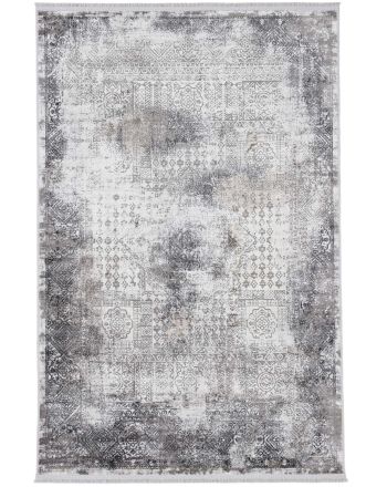 Tapis Vintage Liyath Gris