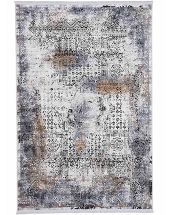 Tapis Vintage Liyath Noir