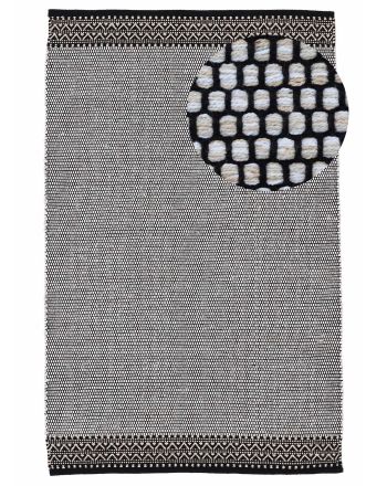 Tapis tissé à plat Kilim Mia Beige