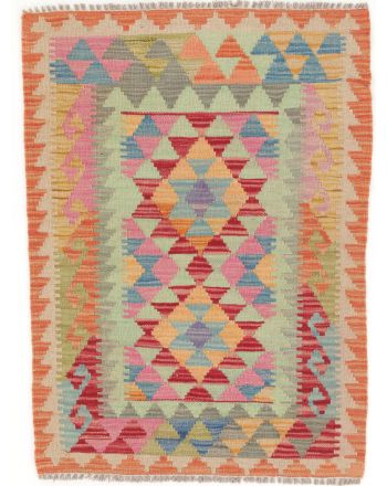 Tapis tissé à plat Kilim Afghan