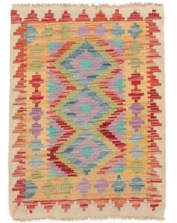 Tapis tissé à plat Kilim Afghan