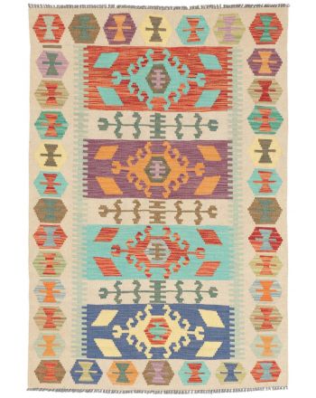 Tapis tissé à plat Kilim Afghan