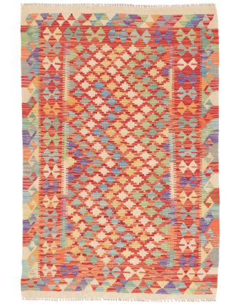 Tapis tissé à plat Kilim Afghan