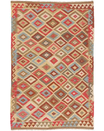 Tapis tissé à plat Kilim Afghan